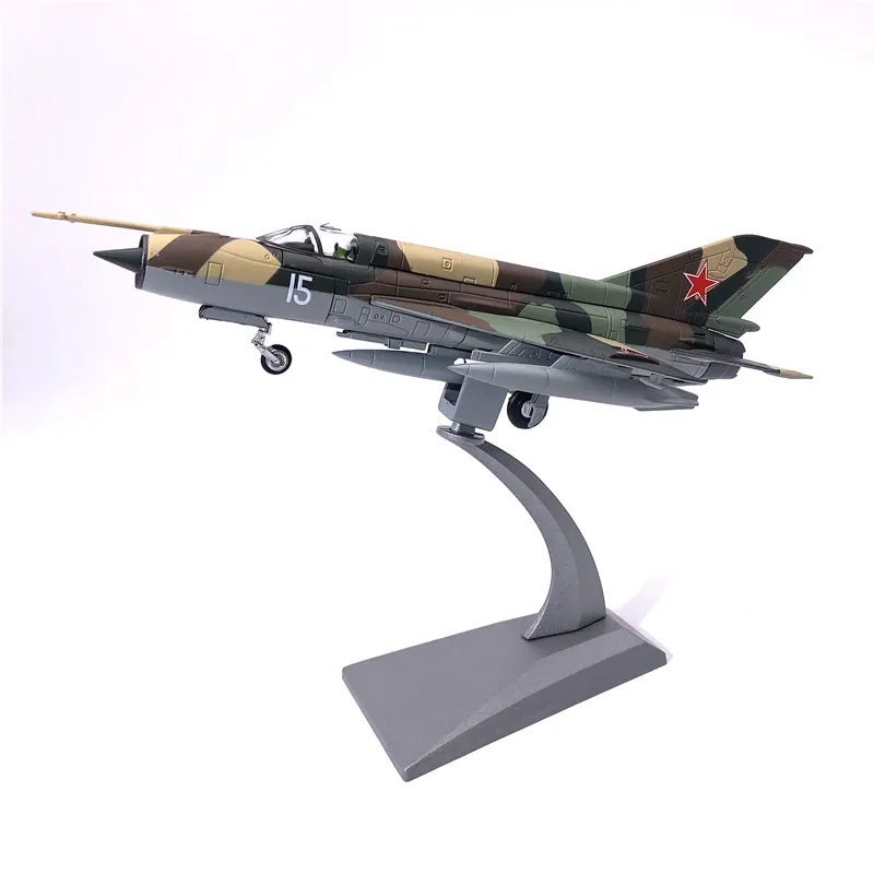 

Wltk USSR Soviet Air Force MIG-21 Fighter 1/72 Diecast Model