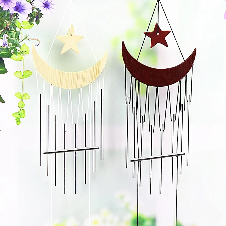 

Metal Tube Star Multi-Tube Rust-proof Metal Wind Chime Tubular Hanging Decoration Door Decoration Room Decoration Birthday Gift
