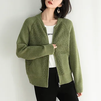 

Sweater Long Cardigan Women Korean 2019 Autumn Winter Solid Oversized Coat Knit Long Sleeves Ladies Sweaters Pull 1126-125