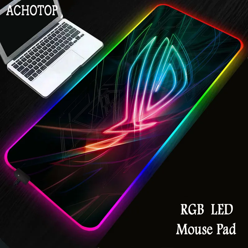 

RGB Gaming Mouse Pad Computer Gamer Mousepad Large Game Rubber No-slip Mouse Mat Big Mause Pad PC Laptop Keyboard Desk Carpet