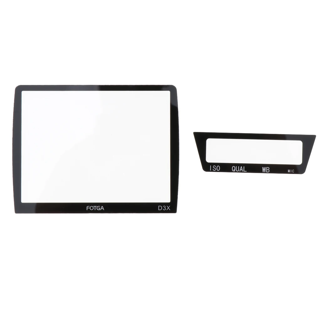 External Screen Protector for Nikon D3/D3x Camera Accessories Compact LCD Optical Glass Screen Protective Film