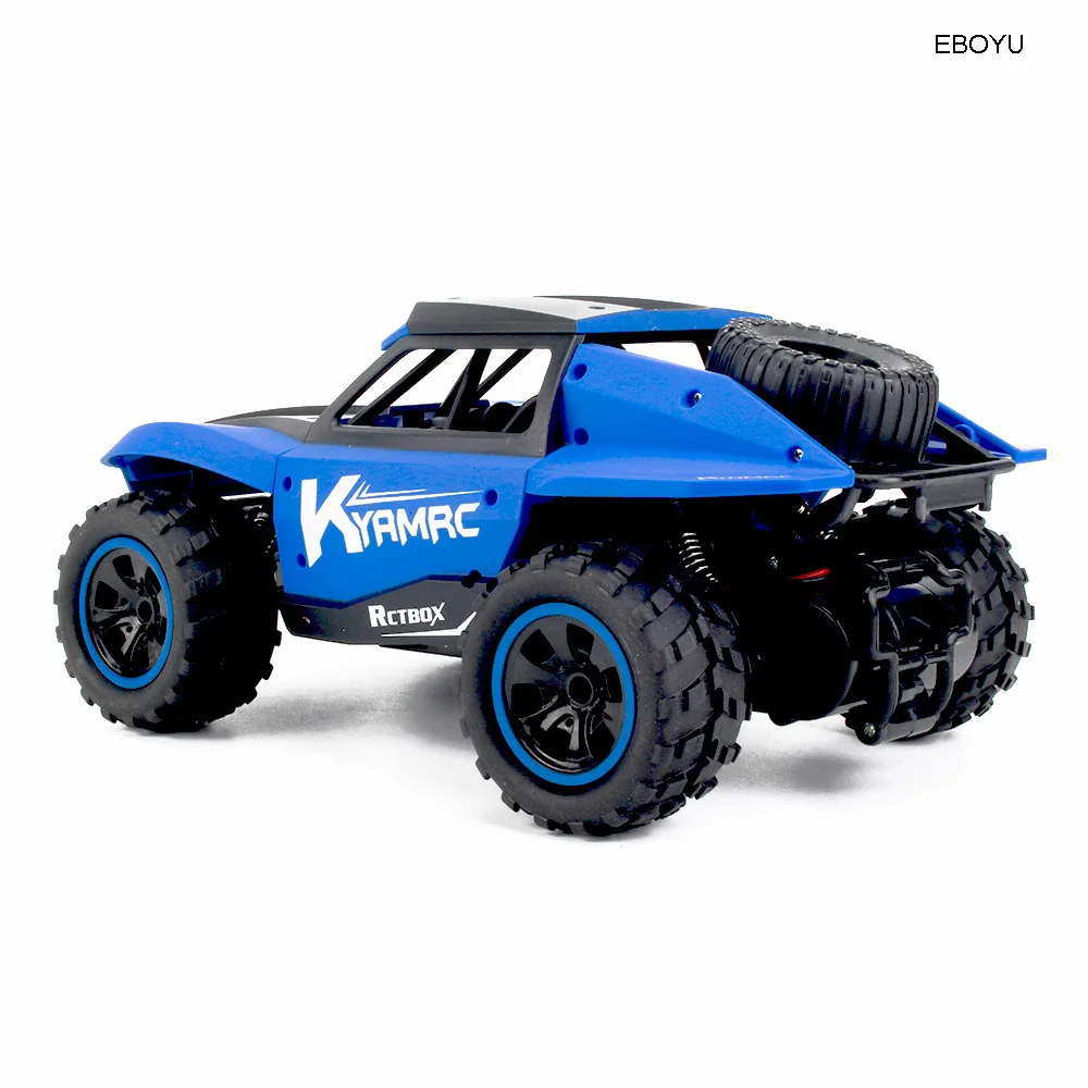 EBOYU 1818A RC автомобиль 2,4 GHz 1/18 2WD большое колесо внедорожный пульт дистанционного управления грузовик King RTR для детей начинающих