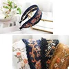 Ethnic Style Embroidery Flower Hairbands For Women Hair Accessories Hairband for Girls Flower Crown Headbands ► Photo 2/6