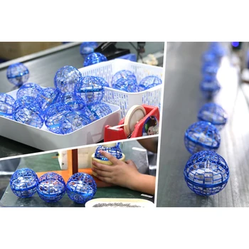 

Flying Toy Hand Operated Drones For Kids Adults Boomerang Ball Dynamic Lights With 360° Rotating And Shinning LED Light J2Y