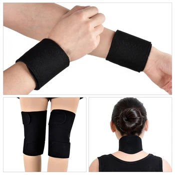 

Posture Corrector Braces Belt Self-heating Knee Pads Wrist Waist Elbow Support Therapy Neck Shoulder Knee Support Set