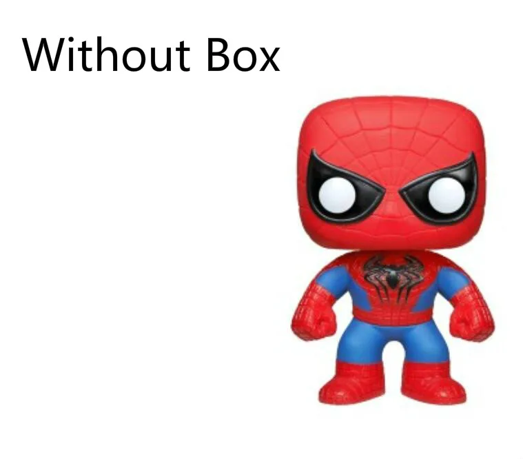 FUNKO POP Marvel, Человек-паук, Железный человек, коллекция Tony Stark, модель из фильма, игрушки из винила, фигурки, детские игрушки для детей - Цвет: No Box