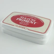 Tsukineko непрозрачные сольвентные чернила StazOn пигментные чернила Pad Япония стиль