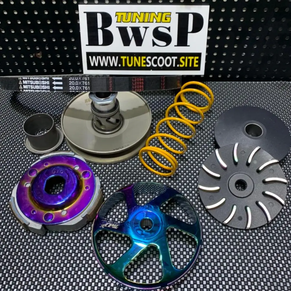 GY6 Гоночный комплект передачи сцепления 157QMB 157QMJ 152QMI LF150T LIBERTY CVT набор тюнинг