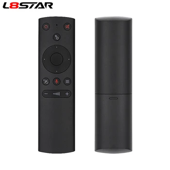

L8star G21S 2.4G Wireless Air Mouse Gyroscope Voice Control Universal Remote Control For Youtube Android TV Box HK1 BOX X96 MAX