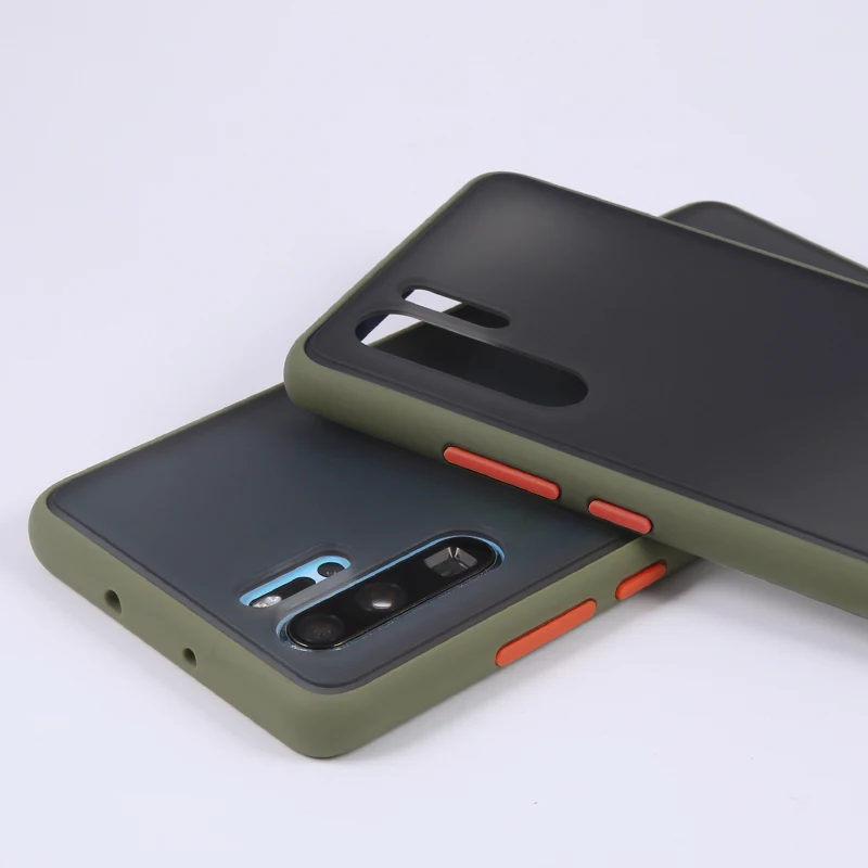 Чехол для huawei P30 Pro мягкая жесткая задняя крышка тонкий матовый противоударный