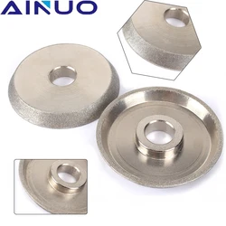 78mm galvanoplastia diamante rebolo moedor círculo apontador cortador moedor de carboneto metal tungstênio aço fresa