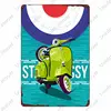 Motorcycles Brand Posters Vintage Metal Tin Signs Garage Bar Club Decor Decorative Wall Plaque Man Cave Metal Painting ZSS56 ► Photo 2/6