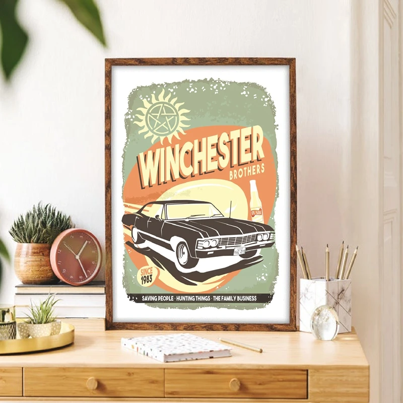 Poster Supernatural - Brothers  Wall Art, Gifts & Merchandise