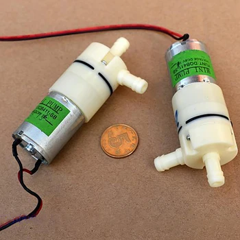 

Mini Water Pump Powerful 370 Diaphragm Pump DC6V-12V Self-priming Pump Vacuum Pump for Electric Mop, Water Dispenser