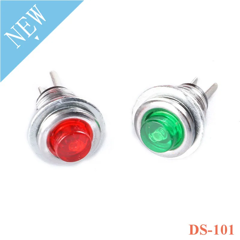 DS-101 8 мм вкл/выкл кнопочный переключатель мини Lockless мгновенный микро нормально