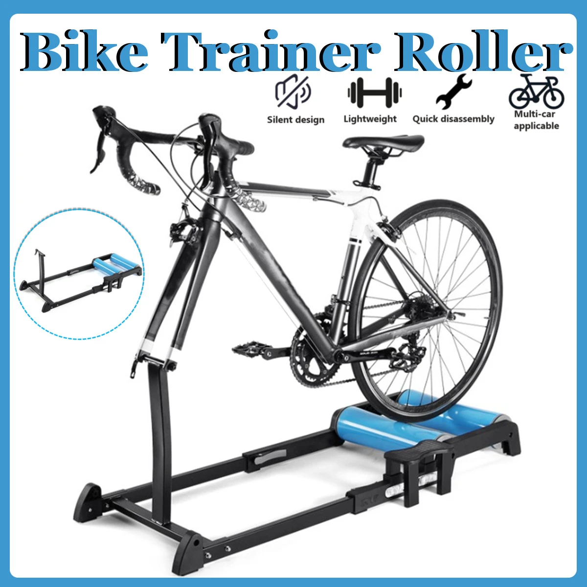 Rodillos de para bicicleta, ejercicios para interiores en casa, entrenamiento ciclismo, entrenador de bicicleta bicicletas de montaña de 24 29 ''700C, envío gratuito|Deportivas y rodillos| AliExpress