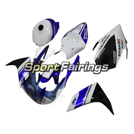 Стекловолокно гонки Полный обтекатели для Yamaha YZF1000 07 08 R1 2007 2008 YZF R1 мотоцикл обтекатель комплект белый синий черный Cowlings