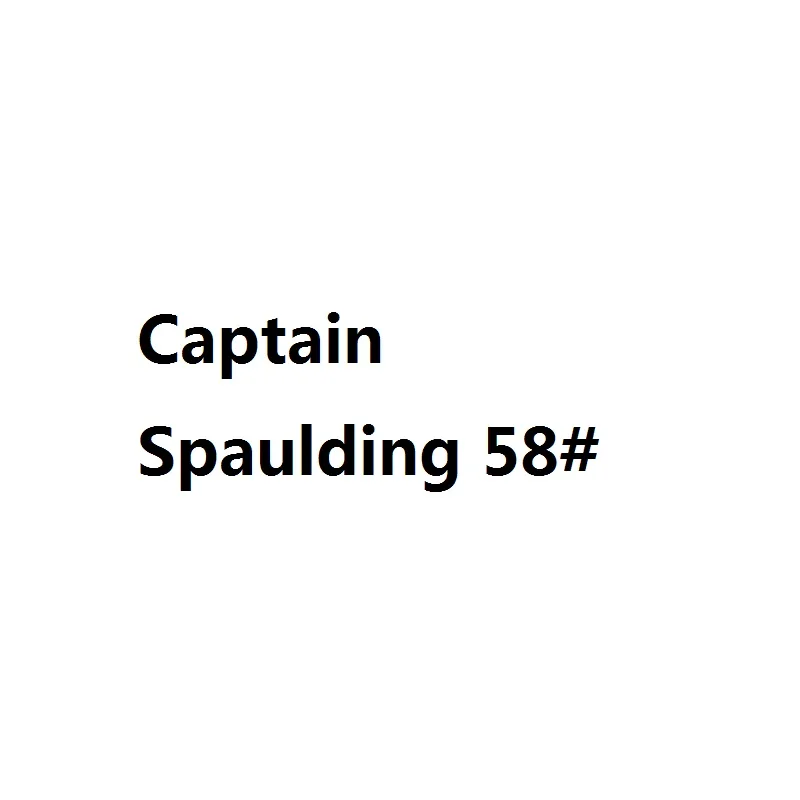 Captain Spaulding 58# Action Figure Anime Model Pvc Collection Toys For fans birthday Gifts toy | Игрушки и хобби