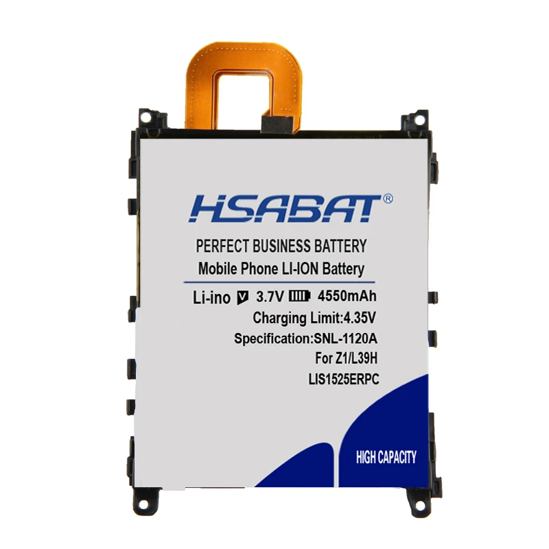 HSABAT 4550 мА/ч, LIS1525ERPC Батарея для SONY Xperia Z1 Батарея L39h L39 C6902 C6903 C6916 C6943 SO-01F L39T L39U
