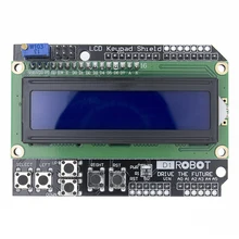 Tela azul do módulo lcd para arduino, escudo da teclado lcd1602 lcd 1602