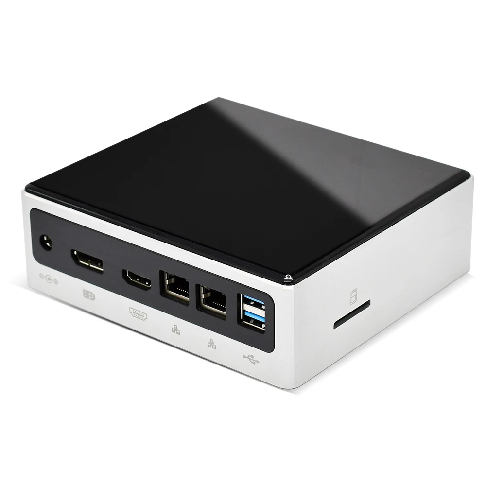 2020 Новый 10th Gen 2 Lan Мини ПК Intel i7 10510U i5 8250U 4 Core * DDR4 M.2 NVMe NUC компьютер Win10 Pro Linux Wi Fi USB C DP