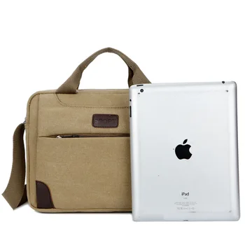 

2019 Spring-Summer New Style Washed Canvas Men's Shoulder Bag Simple Korean-style Cloth Bag Hand MEN'S Bag