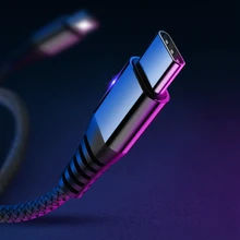 Кабель usb type-C, 0,3 м, 1,2 м, 3 А, быстрая зарядка для samsung S10, S9, huawei, быстрая зарядка, type-C, зарядка для мобильного телефона Xiaomi 9, USB C