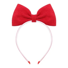 Bandeau avec nœud pour filles, accessoires de cheveux pour la saint valentin, pour enfants, scrunchie opaska do wlosow 