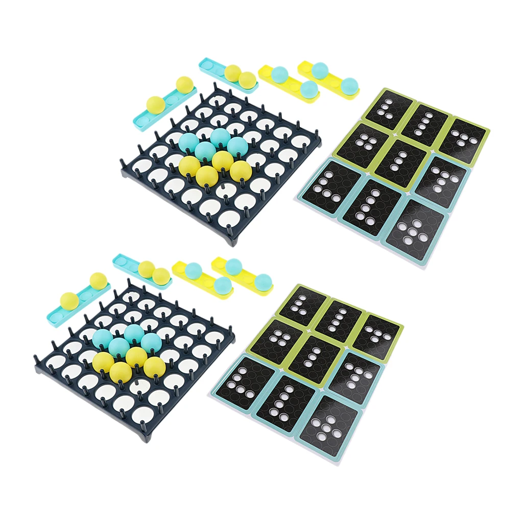 2 X Bounce Off Rock N Rollz Skill Coordination Board Game Party Toy For Kids