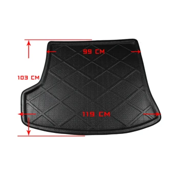 

Car Floor Mat Rear Trunk Anti-mud Cover Carpet For Toyota Corolla 2007 2008 2009 2010 2011 2012