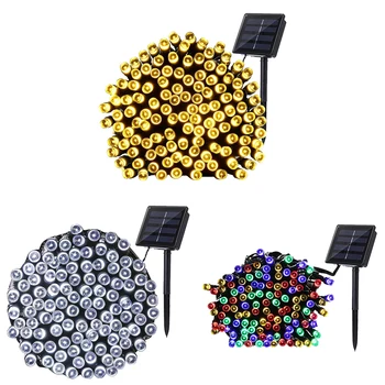 

LED Solar Battery Powered String Lights Garden Christmas Outdoor Decorative Lights