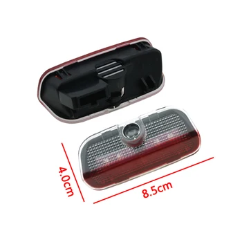 

2pcs LED Door 3D shadow Car light logo Auto lamp with projection light For VW TIGUAN CC Golf MK6 EOS JETTA MK5 PASSAT B6 B7
