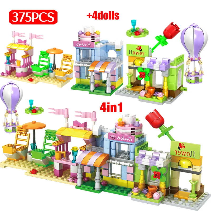 garden building blocks toys
