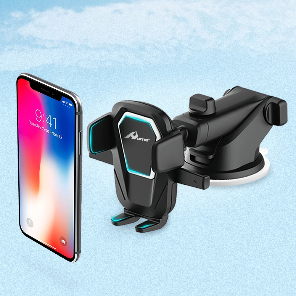 Universal dashboard Car Phone Holder Mount Gravity Stand Windshield Mobile suction cup for Iphone 11 Xiaomi | Мобильные телефоны и
