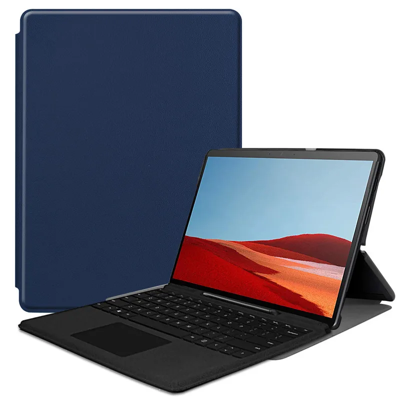 Чехол для планшета Microsoft Surface Pro X SurfaceProX ProX 2019 ультратонкая подставка со слотом
