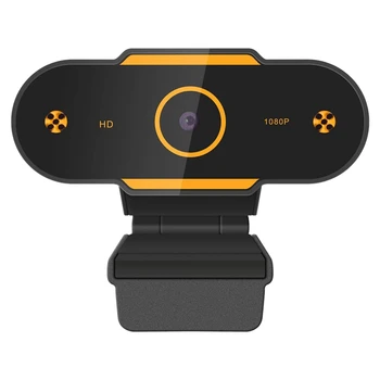 

HOT-Full HD1080P Webcam with Microphone, Auto Focus Web Camera for Studying Online, Recording, Video Calling, Conference