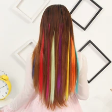 Best Offers BEIYUFEI 20" Long Straight ombre Synthetic Hair Extension Hair weave one slice one tone hairpieces 31 colors, 10g/pc Best Offers BEIYUFEI 20" Long Straight ombre Synthetic Hair Extension Hair weave one slice one tone hairpieces 31 colors, 10g/pc