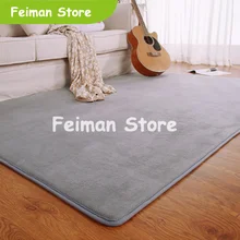 Модный коврик с эффектом памяти, сплошной мат, коврик для спальни, коврик для прихожей, гостиной, кухни, напольный, для улицы