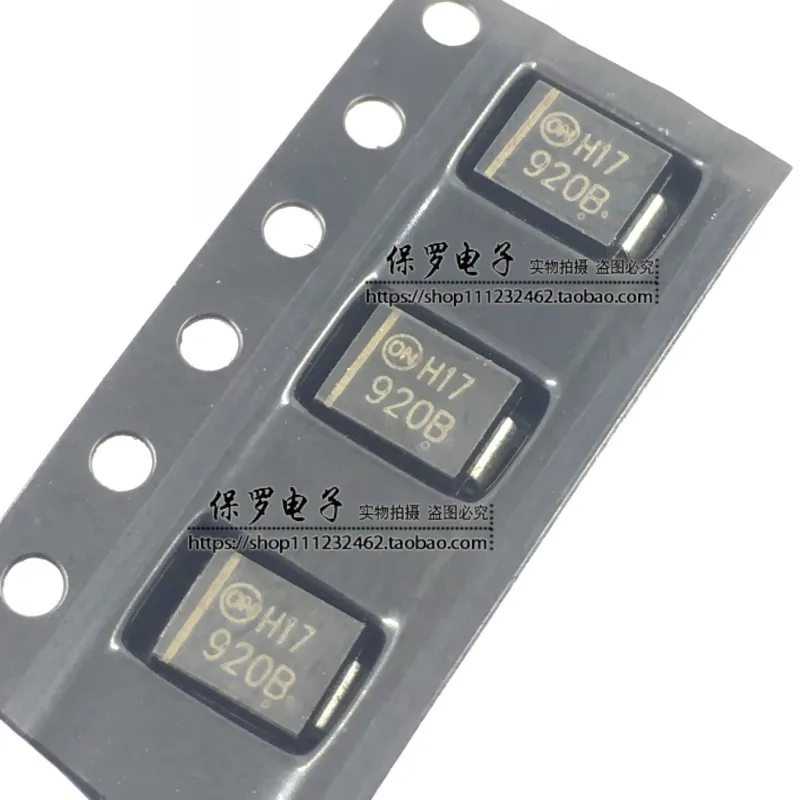 100%  ǰ  ̿ 1SMB5920BT3G ũ ũ 920B 6.2V 3W SMB, 10pcs   