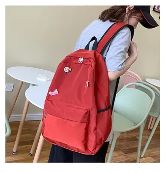

PS422 Small fresh large capacity solid color backpack