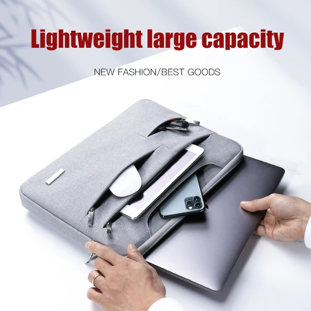 Laptop Bag 13.3 15.6 14 INCH Waterproof Notebook Case Sleeve For Macbook Air Pro 13 15 Computer Shoulder Handbag Briefcase Bag 2