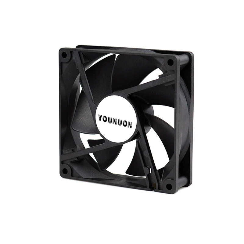 PC 데스크탑 컴퓨터 케이스 냉각 쿨러 팬, GPU CPU 쿨러, 9cm 92mm 팬, 90mm, 2 핀, 3 핀, 12V 9225, 92x92x25mm, 2 개
