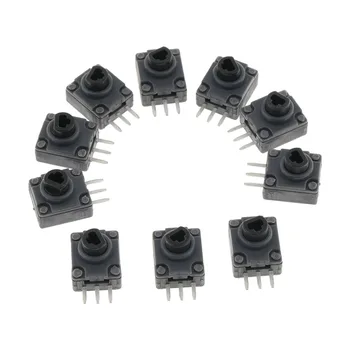 

10pcs Black Plastic LT + RT Button Trigger Potentiometer Switches Replacement for Xbox 360 Controller