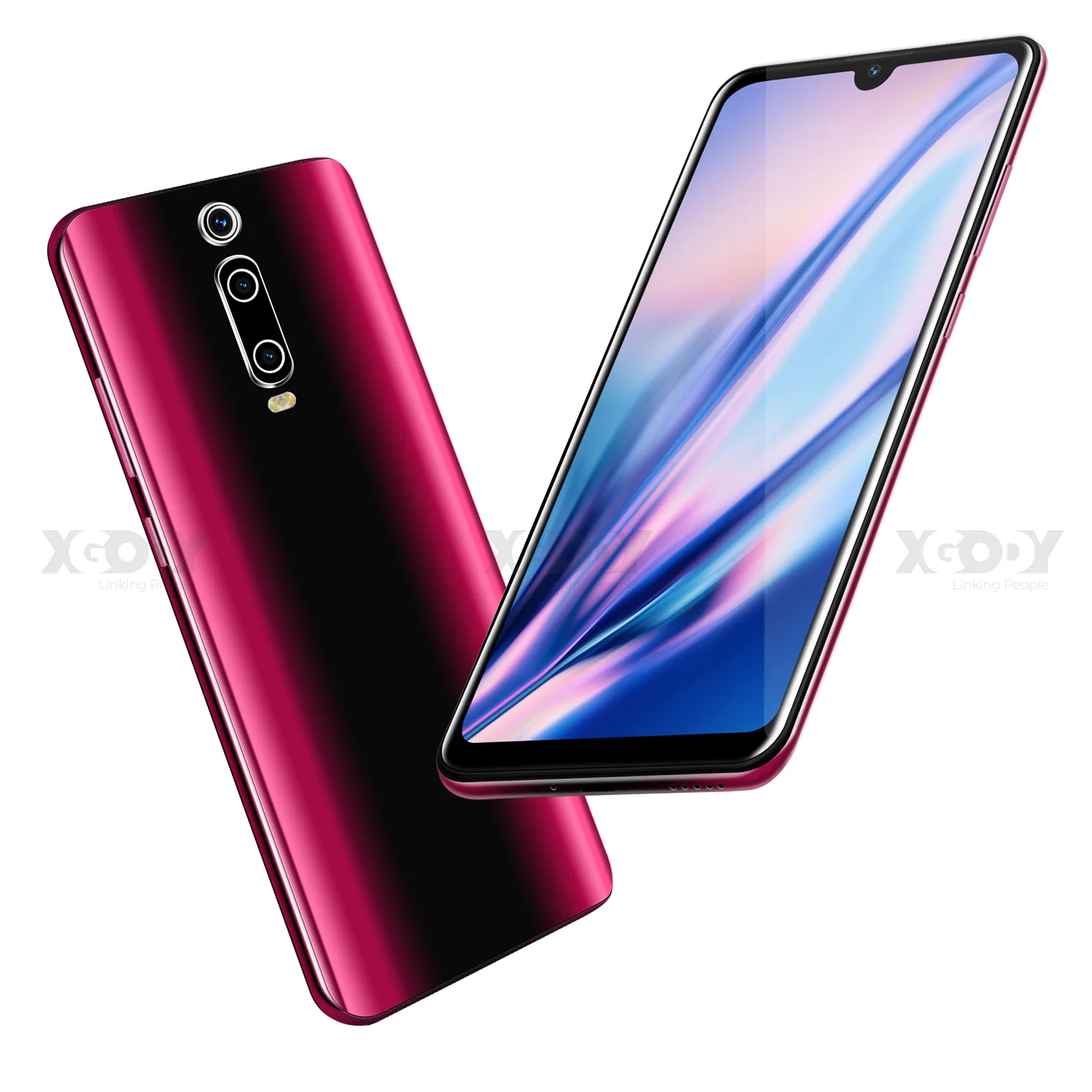 Мобильный телефон XGODY 3G 9T 1 ГБ 4 6 26 дюйма QHD экран MTK6580 четырёхъядерный Android 9 0 Waterdrop