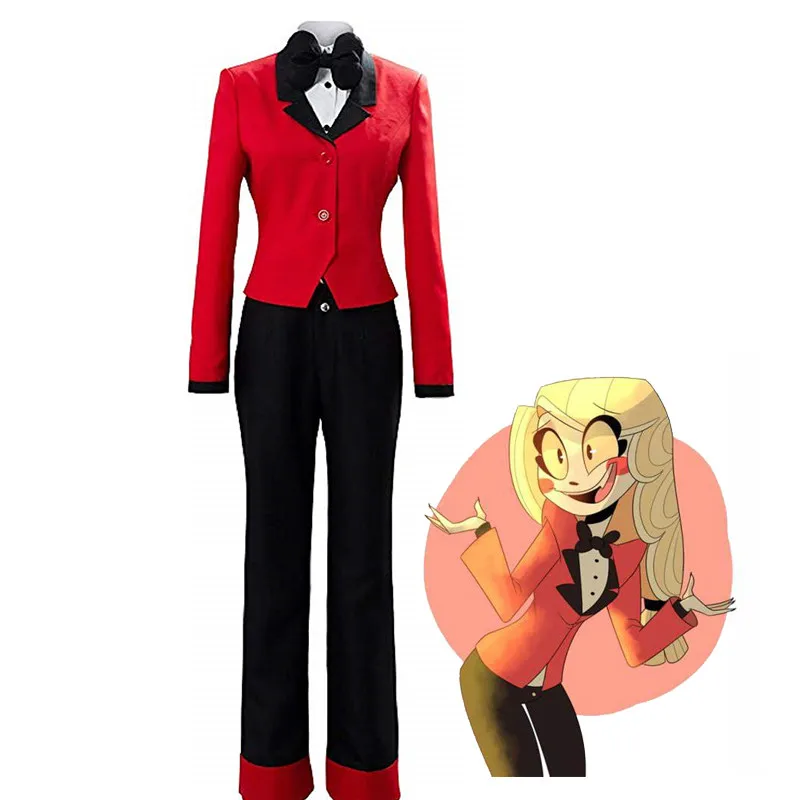 Маскарадный костюм для отеля надпись Charlie Uniform Charlotte Magne карнавальные костюмы