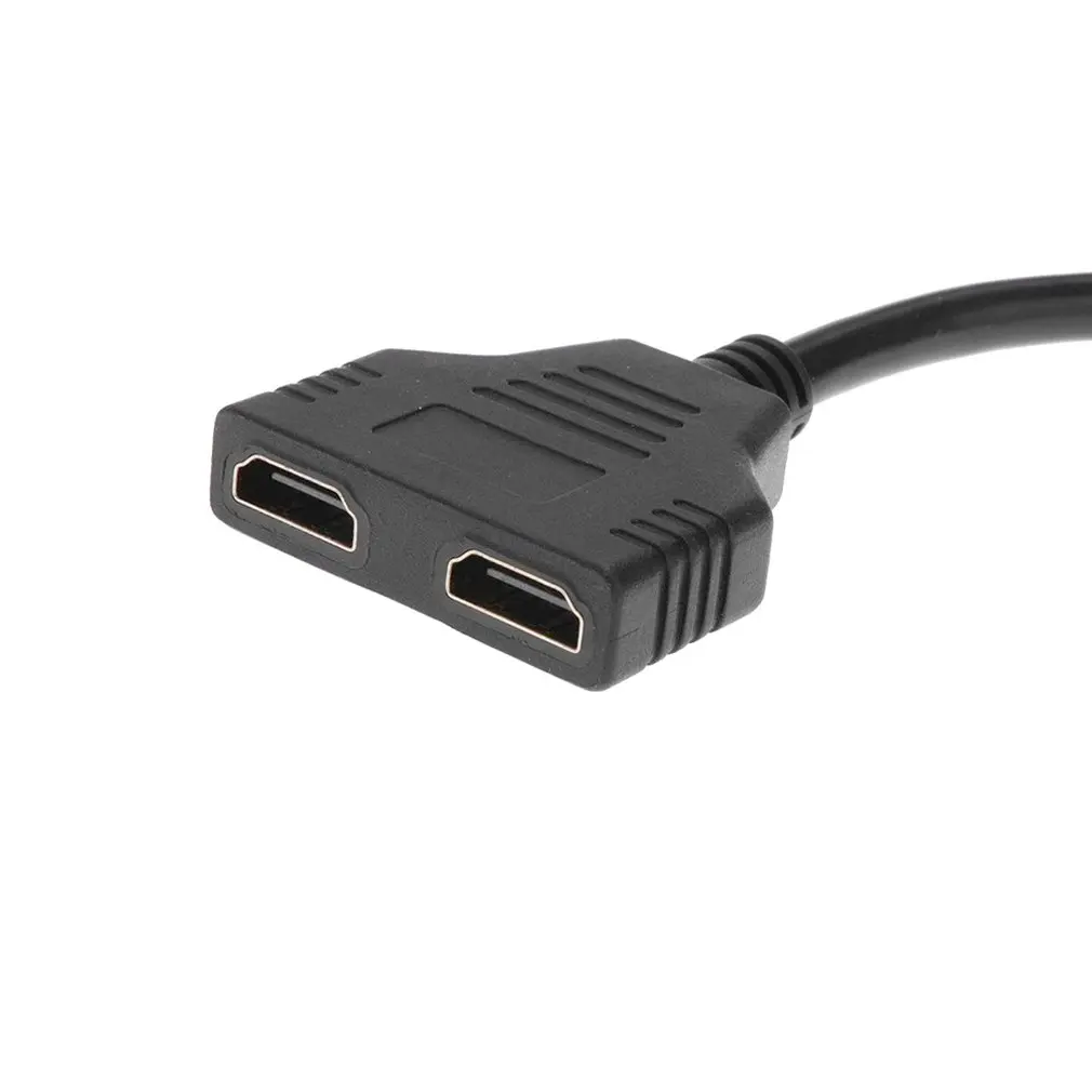 4K HDMI 2,0 кабель сплиттер адаптер конвертер 1 в 2 Выход HDMI штекер 2 HDMI 1 в 2 выход