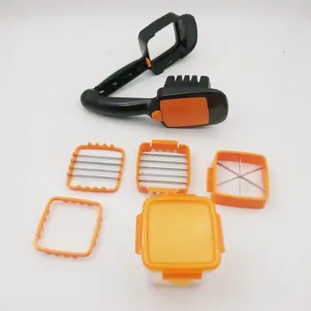 

Vegetables Cutter Fruits Cutter Chopper Slicer Column Egg Cutter Nice Crusher Dicer Quick Perfect for Kitchen Cooking