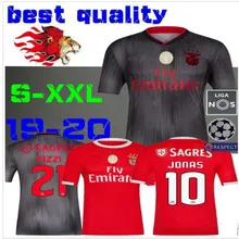19 20 new Benfica JONAS Футбольная Футболка для дома JOAO FELIX RAFA Pizzi Salvio Raul Jimenez GRIMALDO
