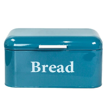 

Practical Boutique Vintage Bread Box Cupboard Iron Snack Box Desktop Finishing Dust-Proof Storage Box Storage Bin Keeper Food Ki
