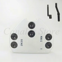 Клюшка для гольфа MINI GT на серебряном каблуке/подкладка для гольфа с горлышком 32 \ 33 \ 34 \ 35 \ 36 дюймов клубный гольф-клуб